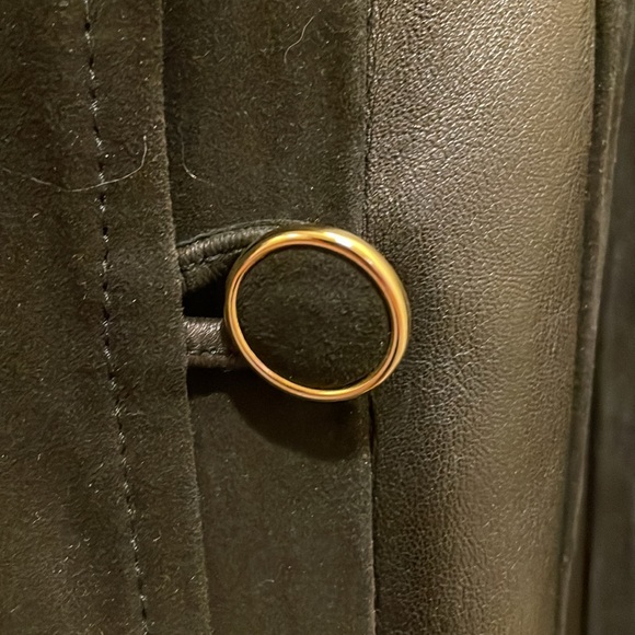 Vera Pelle Lavorazione Artiganale Italian Leather & Suede Jacket - Picture 2 of 5